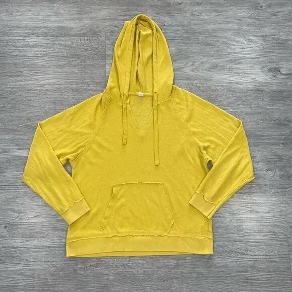 Zyia Active Hoodie Women’s Small Lightweight Beach Long Sleeve Outdoor Yellow - Picture 1 of 12